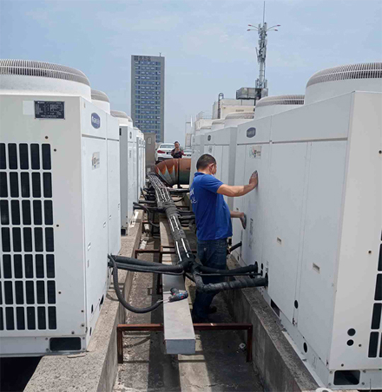 巴楚中央空调制热和不制冷系统维修方法